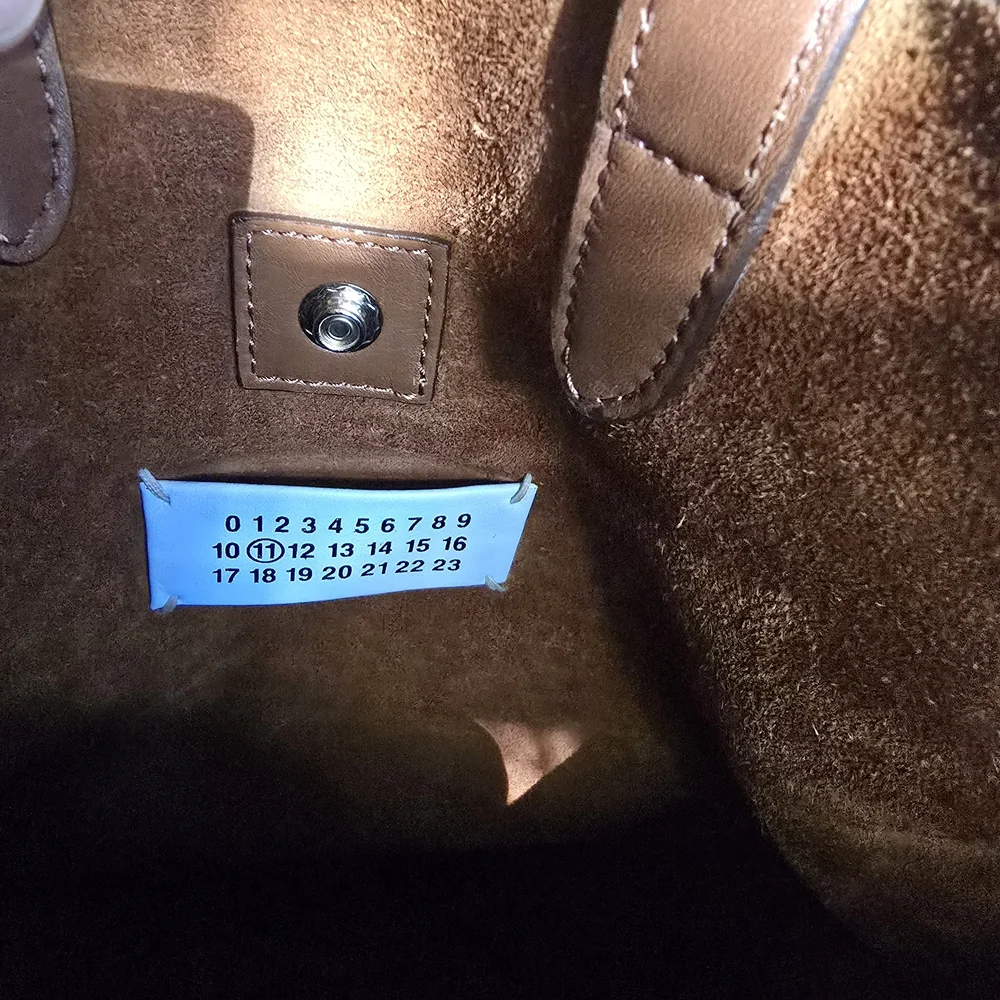 🌟Maison Margiela Caramel Brown Suede Tote Bag - Picture 8 of 10